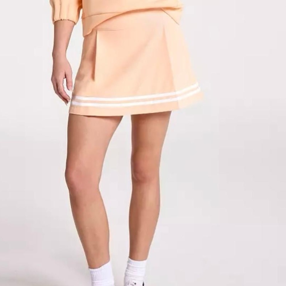 CALIA Women's TrueLight 15" Golf Side Zip Skort size 6 Peach